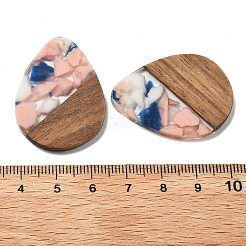 Pendentifs en résine et noyer&nbsp;FIND-R051-04E