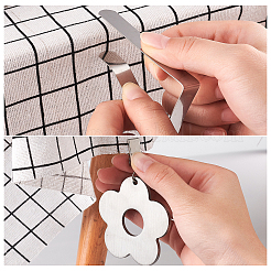 8 Stück 2 Stile Edelstahl Tischdecke Tischdeckengewichte&nbsp;HJEW-OC0001-02