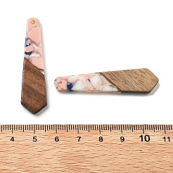 Pendenti in resina e noce&nbsp;FIND-R051-06H