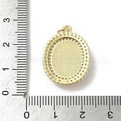 Muschelanhänger aus Messing mit Pavé-Fassung&nbsp;KK-I708-19A-G