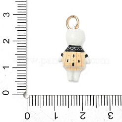 Laiton avec pendentifs en émail&nbsp;KK-CBAF749-04C