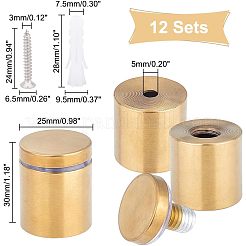Abstandsstifte aus Edelstahl 304 für Glas&nbsp;FIND-WH0112-97G