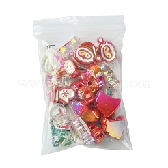 24 Uds. 12 estilos de cuentas acrílicas chapadas en UV&nbsp;FIND-FS0002-65