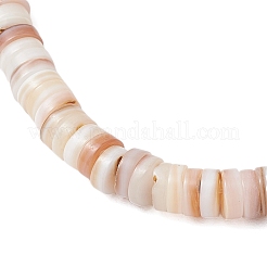 Bracelets en perles de coquillages d'eau douce naturelles avec tortues de mer et étoiles de mer&nbsp;BJEW-55.0-02