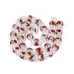 Flores interiores hechas a mano con cuentas de vidrio soplado&nbsp;LAMP-Q039-13D