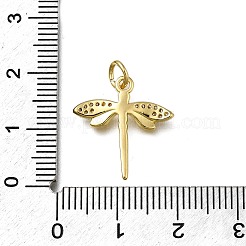 Messing micro pave klare zirkonia anhänger&nbsp;LS-ZIRC-I070-041G