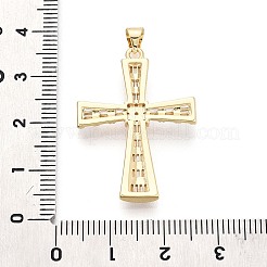 Pendentifs en laiton zircon cubique transparent&nbsp;KK-N268-94G