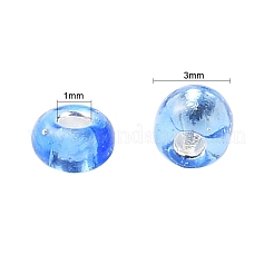 Perline rotonde in vetro a 7 colore&nbsp;SEED-YW0001-24B-01