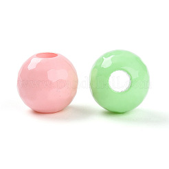 Opake Acrylperlen europäischen&nbsp;OACR-I015-62