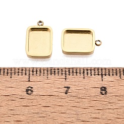 Cabochon-Anhängerkomponente aus Edelstahl 304&nbsp;STAS-Q113-19B-G