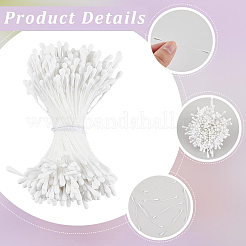 5 fascio di 5 colori di gesso con anima di fiori artificiali in cordino di cotone&nbsp;DIY-GF0014-07B