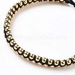 Bracciali di perline intrecciati con fili di nylon regolabili&nbsp;BJEW-JB05589