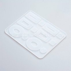 Moules en silicone pour boucles d'oreilles bricolage&nbsp;DIY-G012-12