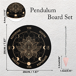 1pc cono / pico / péndulo colgantes de piedra de cuarzo rosa natural&nbsp;DIY-CP0007-74J