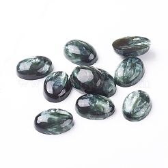 Natürliche Seraphinit-Cabochons&nbsp;G-E557-04F