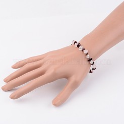 Edelstein-Stretch-Armbänder&nbsp;X-BJEW-JB02414-02