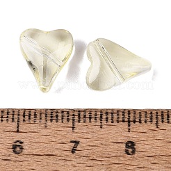 Perles en verre transparentes&nbsp;DGLA-N022-01