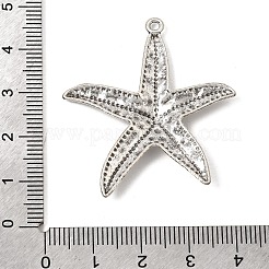 Tibetischer stil Aluminium Anhänger & Charms&nbsp;AL-CBA3571-01A-AS
