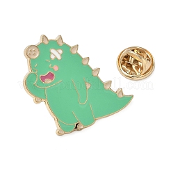 Dinosaure qui pleure avec des épingles en émail Woundplast&nbsp;JEWB-D308-01B-G