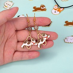 18 Stück 9 Arten Legierung Emaille Anhänger&nbsp;ENAM-SZ0004-29