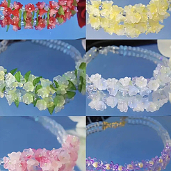 6 Farben handgefertigte Bunte Malereiperlen&nbsp;LAMP-AN0001-01