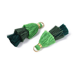 Décorations pendentif pompon en polycoton (coton polyester)&nbsp;X-FIND-T018-03