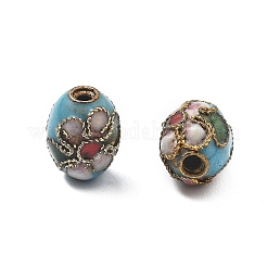 Perline di cloisonne fatto a mano&nbsp;CLB-Q002-04B
