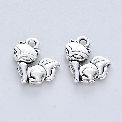 Pendentifs en alliage de style tibétain&nbsp;TIBE-R316-063AS-RS