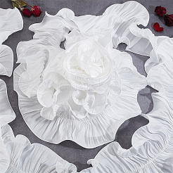 Wellenspitze aus Polyester-Organza&nbsp;WH-WG75920-01