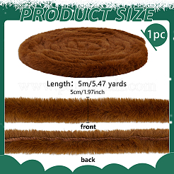 Cintas de pelo de conejo de imitación&nbsp;OCOR-PH0036-19C