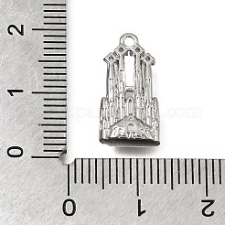 Latón micro pavimenta claro colgantes de circonio cúbico&nbsp;KK-A302-11P