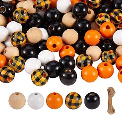 Cuentas de madera 200pcs&nbsp;DIY-SZ0003-33B