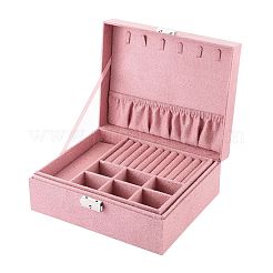 Schmuckschatullen aus Samt und Holz&nbsp;VBOX-I001-02A