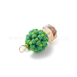 Pendentifs cactus en perles de verre&nbsp;PALLOY-MZ00860-02