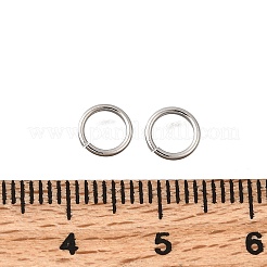 Messing Open Ringe springen&nbsp;KK-B147-03F-P