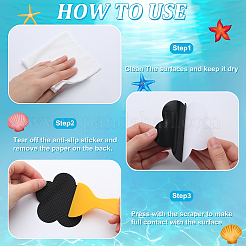 20 pieza de pegatinas antideslizantes de Peva para bañera&nbsp;DIY-GF0008-91