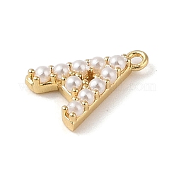 Pendentifs en plastique imitation perle&nbsp;KK-P230-17G-A