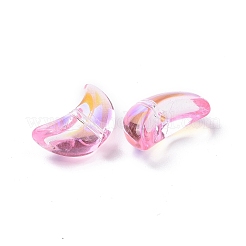 Perles en verre electroplate transparent &nbsp;GLAA-F122-01A