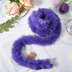 Rotolo di tessuto in ciniglia con pelliccia sintetica per decorazioni per alberi di Natale o ghirlande con fiocchi&nbsp;FIND-WH20003-95D