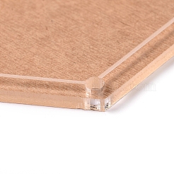 Piastra di pressione trasparente acrilica&nbsp;LS-DIY-WH0158-46E