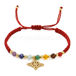 7 Chakra-Charm-Armbänder aus Edelstahl 304&nbsp;ML7512