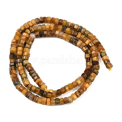 Natürliche Tiger Quarzperlen Stränge&nbsp;G-G345-C11-2x4mm
