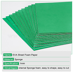 Esponja eva juegos de papel de espuma de hoja&nbsp;AJEW-BC0006-28H