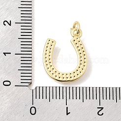 Perlenanhänger aus Messing und Kunststoff&nbsp;KK-H267-013G