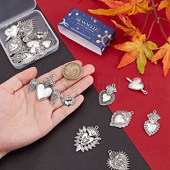 8 stili pendenti in lega di stile tibetano&nbsp;FIND-SC0010-46