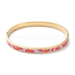 Bracelets à charnière en acier inoxydable 304 pour femmes&nbsp;BJEW-K263-04G-01