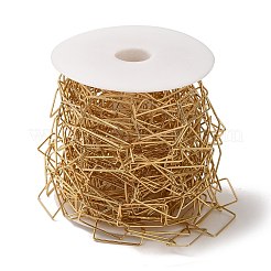 Ionenplattierung (IP) 304 Edelstahl Rechteckgliederketten&nbsp;CHS-Q006-01G