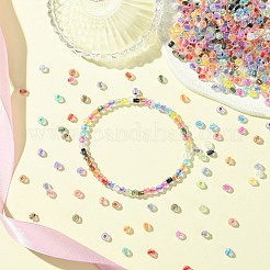 500pcs perles de verre transparentes&nbsp;FIND-CJ0002-77