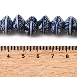 Brin de perles en porcelaine faites à la main&nbsp;PORC-H014-02