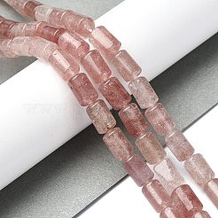 Natürlichen Erdbeere Quarzperlen Stränge&nbsp;G-C135-G01-01